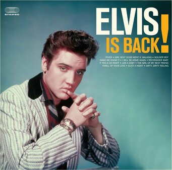 ELVIS PRESLEY - ELVIS IS BACK! (LP-ORANGE)