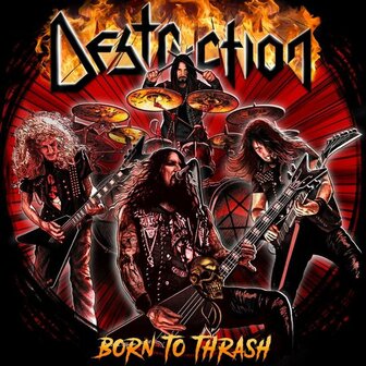 DESTRUCTION - BORN TO TRASH, LIVE IN GERMANY (2LP)