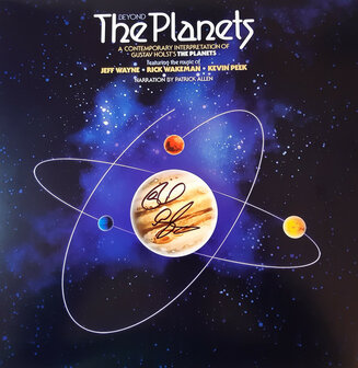 JEFF WAYNE, RICK WAKEMAN &amp; KEVIN PEEK - BEYOND THE PLANETS (LP)