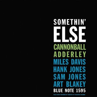 CANNONBALL ADERLEY - SOMETHIN&#039; ELSE (LP)