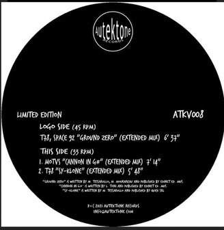 T78 / SPACE 92 / MOTVS - GROUND ZERO (12&quot;) 