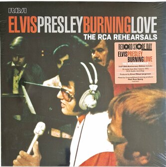 ELVIS PRESLEY - BURNING LOVE, THE RCA REHEARSALS (2LP)