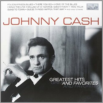 JOHNNY CASH - GREATEST HITS AND FAVORITES (2LP)